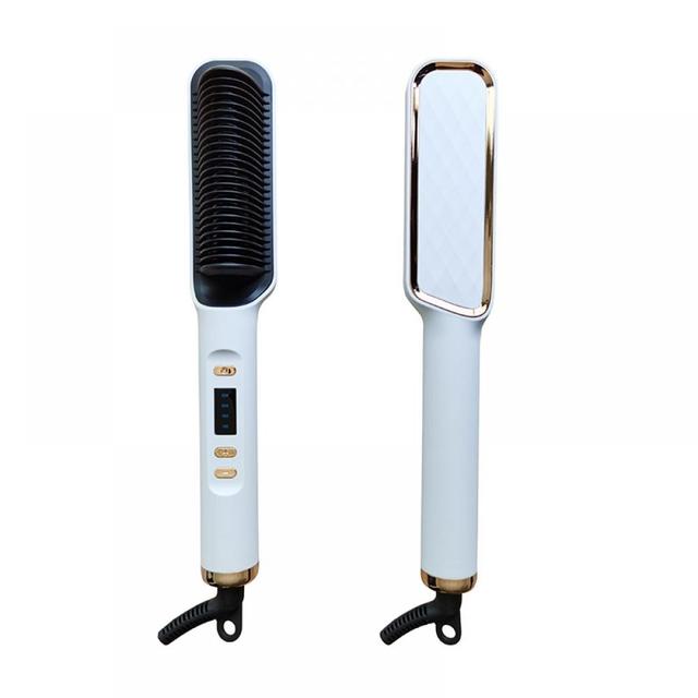 Clothes up ™ Straightening And Curly Iron Brush